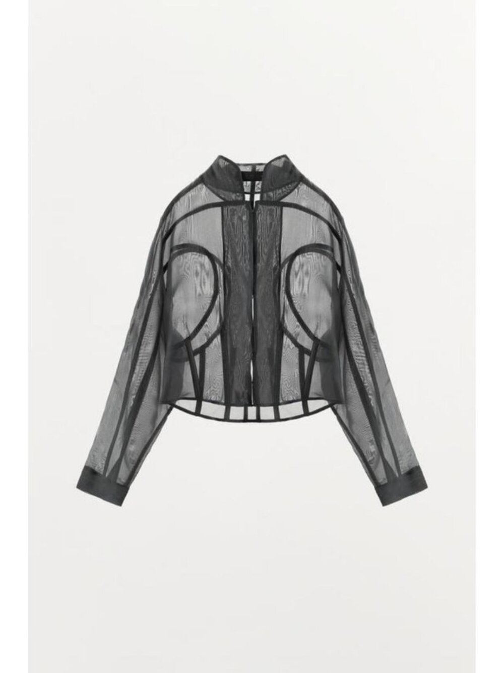 ZARA ZW COLLECTION CORSET SHIRT 0392/707/922